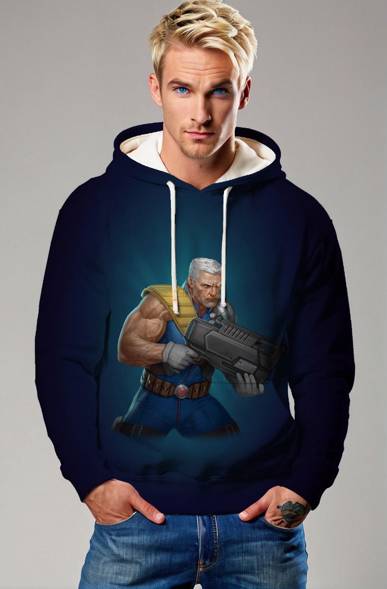 Dark Blue Nathan Summers Hoodie