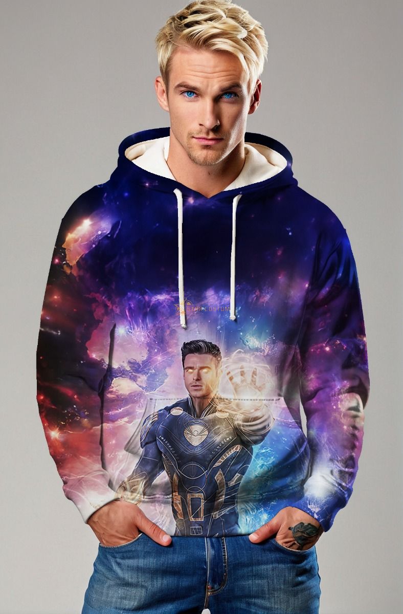 Ikaris Cosmic Blue Hoodie
