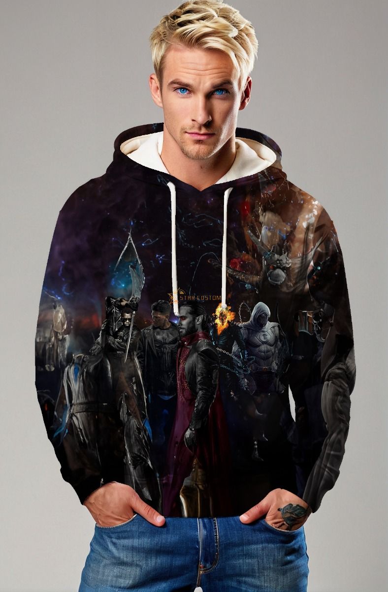 Midnight Sons by Agt Design Hoodie