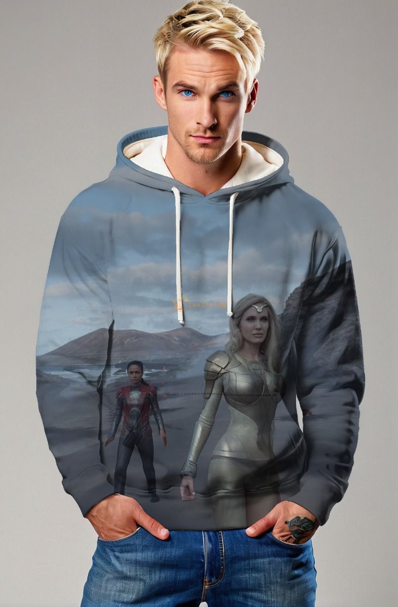 Unleash your inner warrior with this Thena-inspired hoodie.