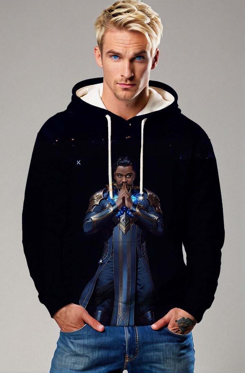 The Phastos Hoodie is a stylish tribute to the genius inventor of the Eternals