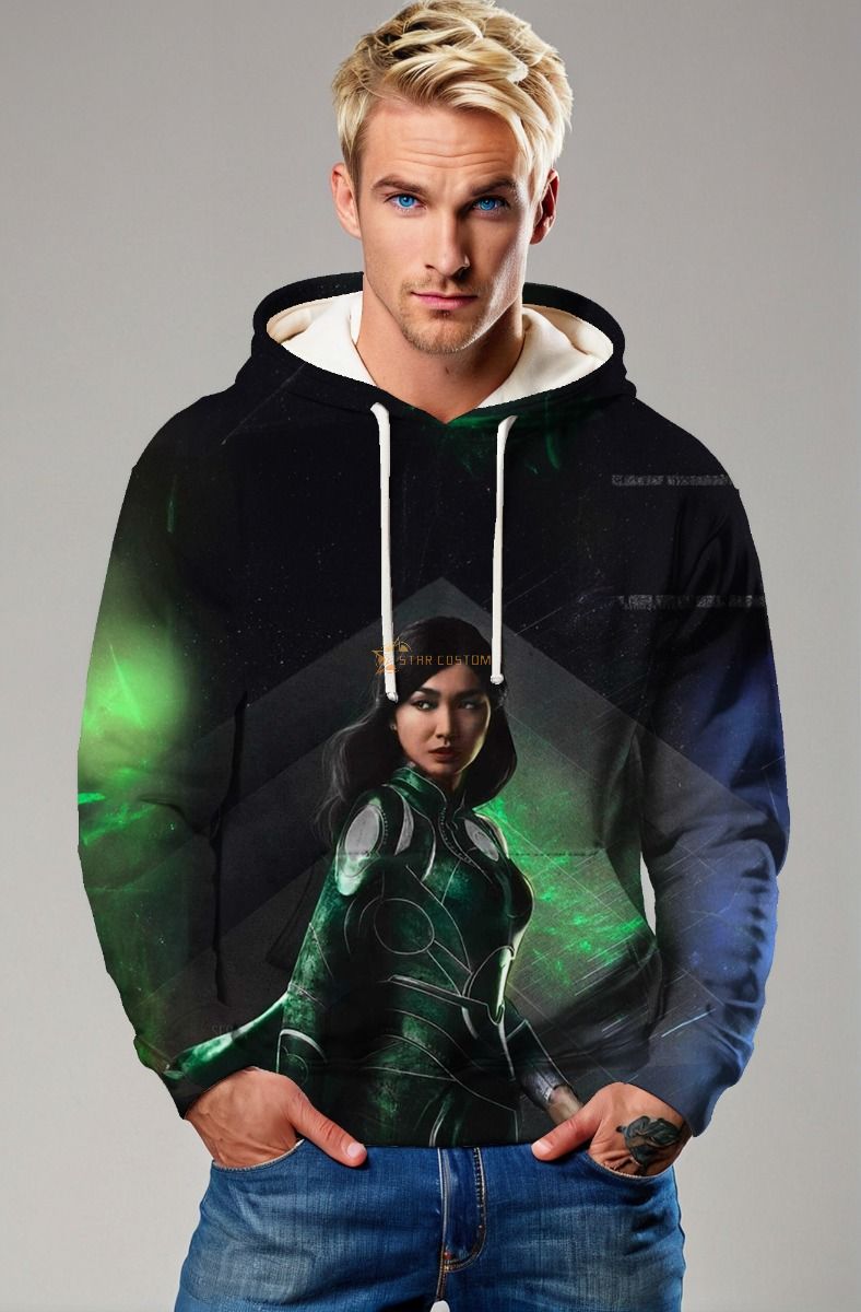 Unleash your inner cosmic hero with the Sersi Hoodie