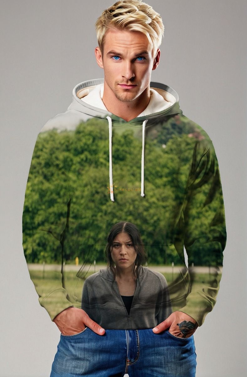 Gray Maya Lopez Hoodie – Urban Streetwear Hero Style