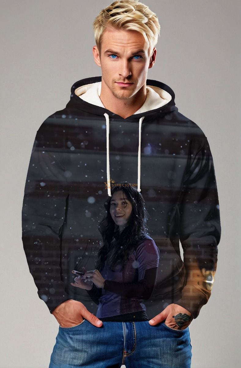 Dark Kate Bishop / Hawkeye Hoodie – Superhero Style Meets Comfort