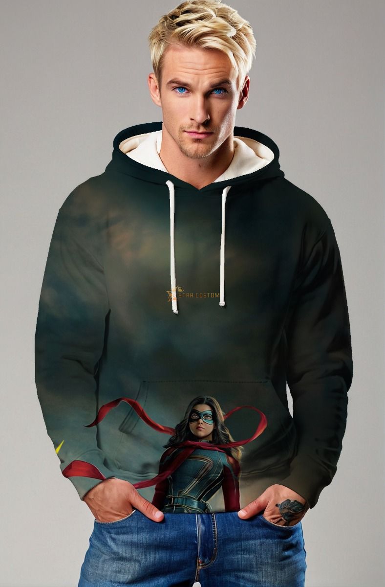 Kamala Khan / Ms. Marvel Hoodie – Bold & Brave