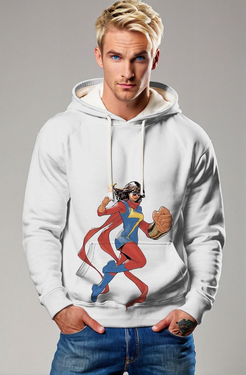Kamala Khan / Ms. Marvel Hoodie – Strength and Style Combined