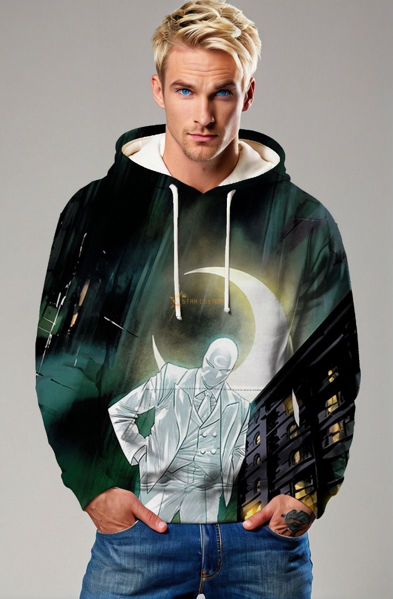 Marc Spector / Moon Knight Hoodie – Embrace the Mystery