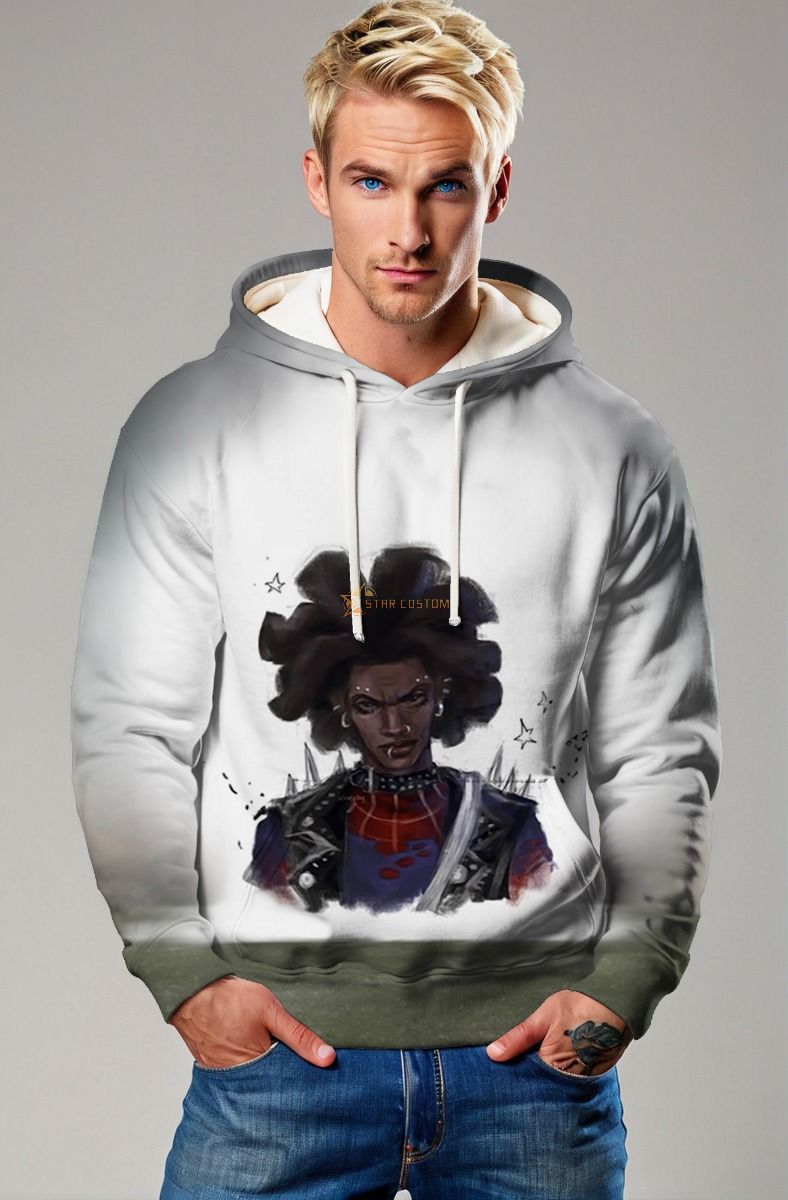 Hobie Brown Hoodie – Spider-Punk Rock