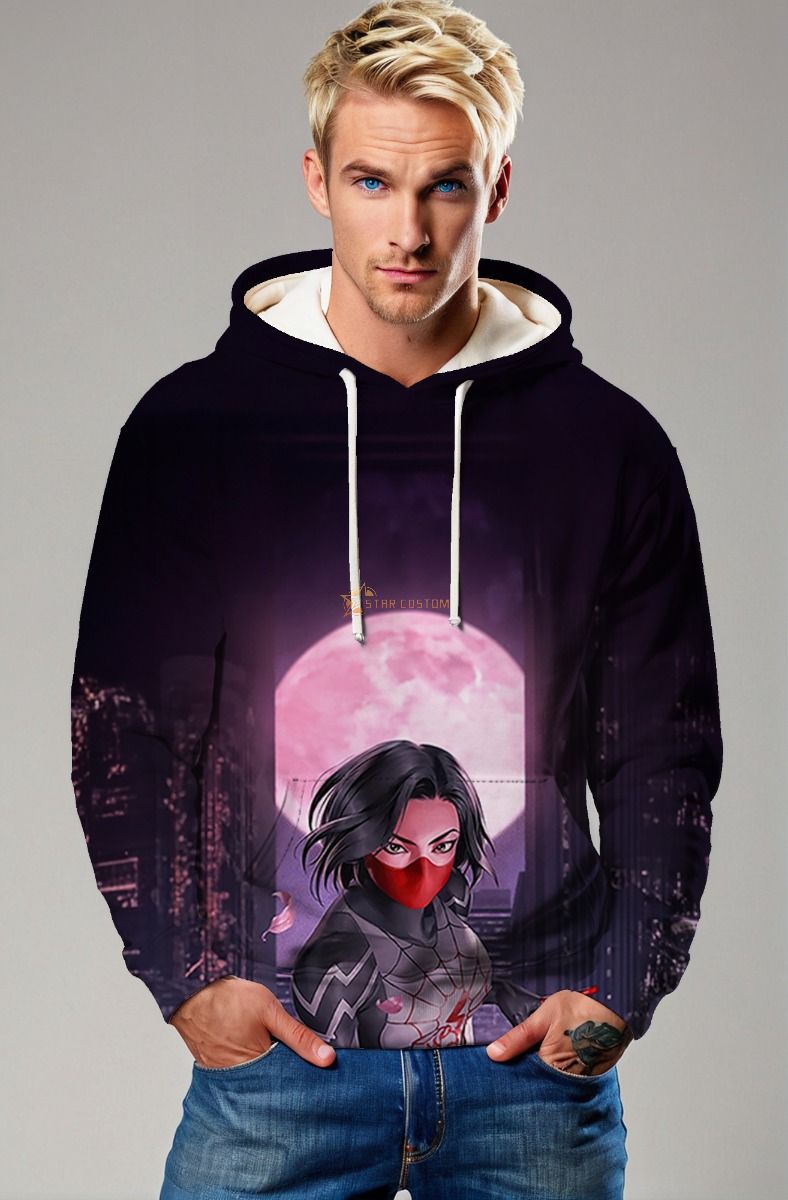 Cindy Moon Hoodie – Silk Spider Vibes