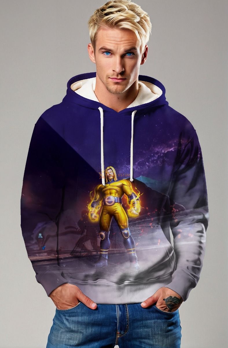Robert Reynolds Hoodie – Sentry (and The Void) embodying the might and intensity of the hero