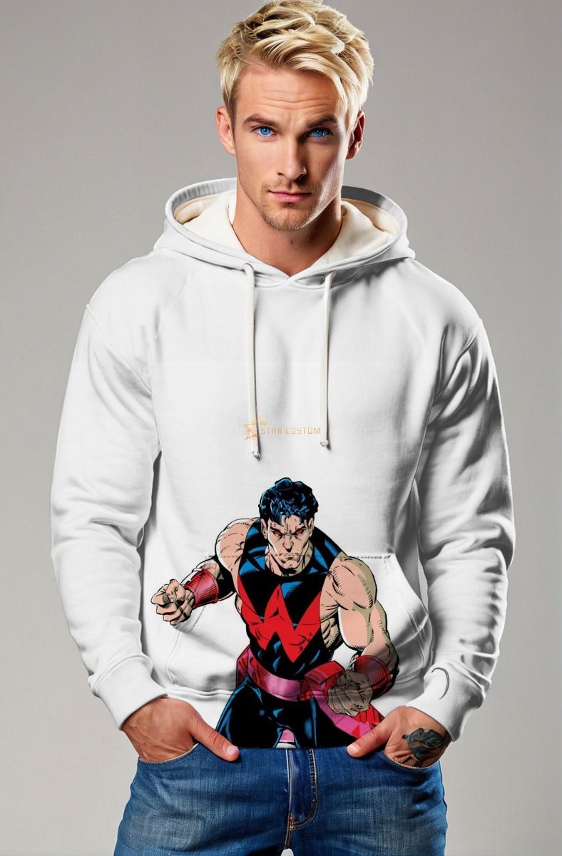 Simon Williams / Wonder Man Hoodie - Heroic White