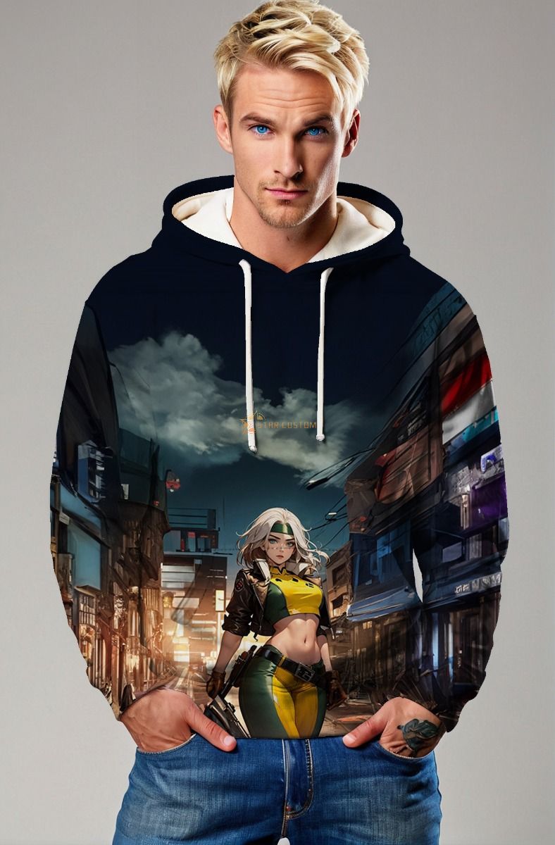 Rogue (Anna Marie) Hoodie - Mutant Power Edition