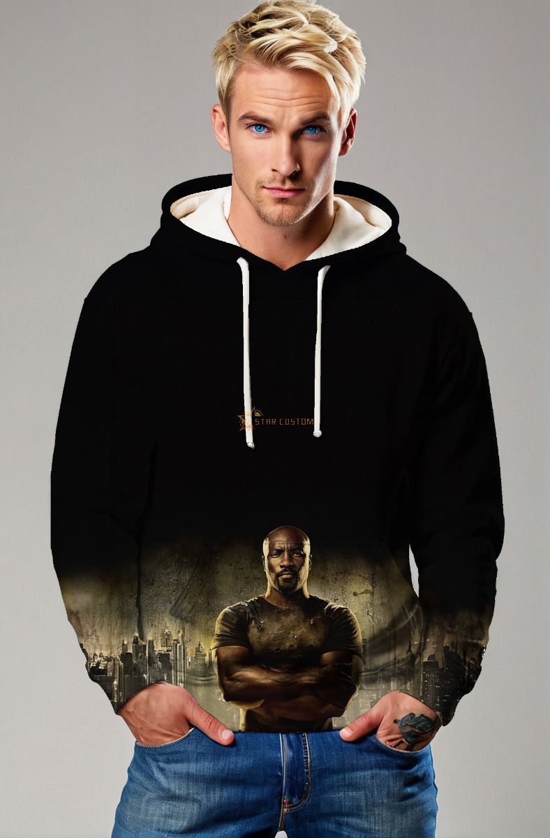 Luke Cage Hoodie - Resilience in Every Battle