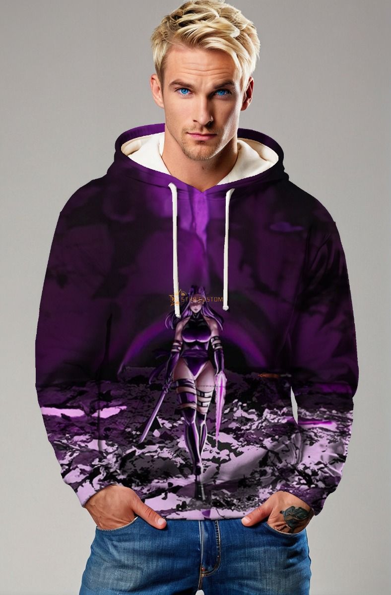 Psylocke (Betsy Braddock) Hoodie - Embrace Your Power