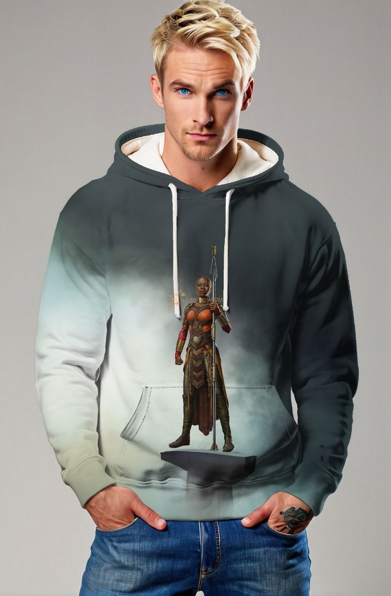 Okoye Hoodie - A Tribute to Wakanda’s Fiercest Warrior