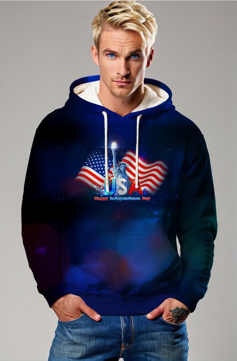 Independence Day Crew Neck Sweater-01