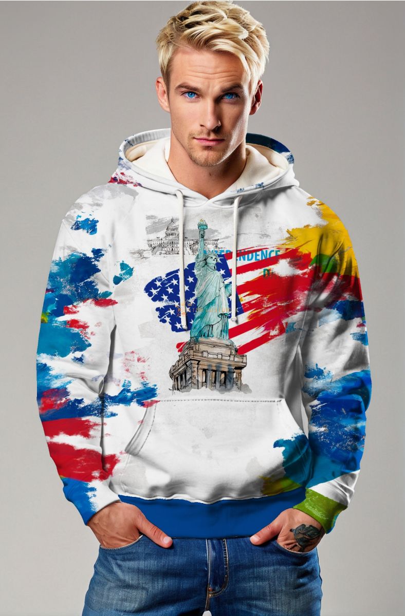 Independence Day Crew Neck Sweater-14