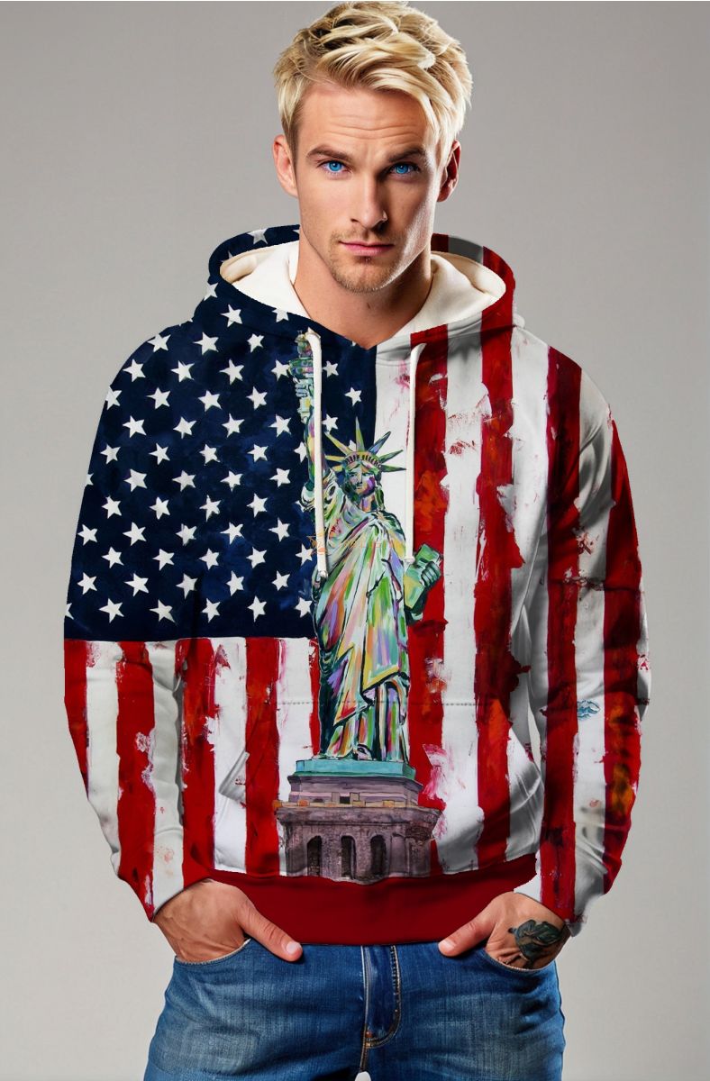 Independence Day Crew Neck Sweater-33