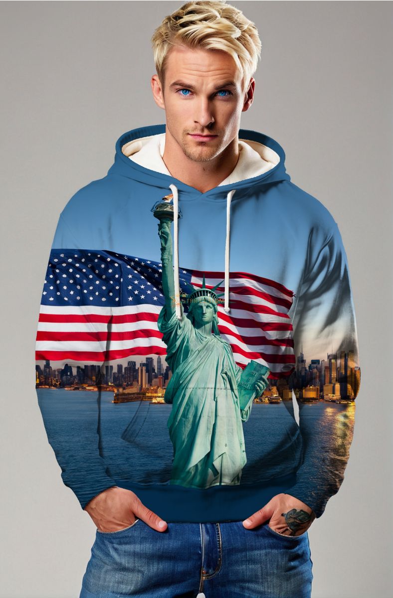 Independence Day Crew Neck Sweater-34