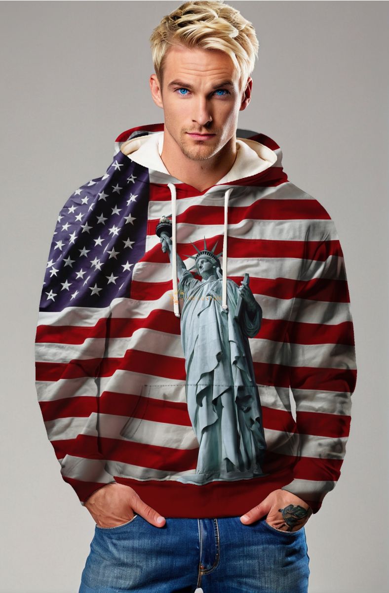 Independence Day Crew Neck Sweater-35