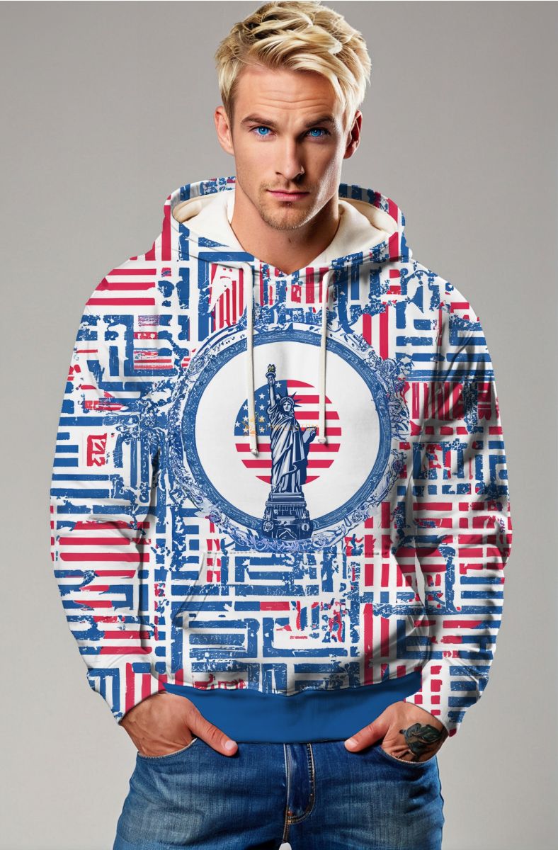 Independence Day Crew Neck Sweater-38