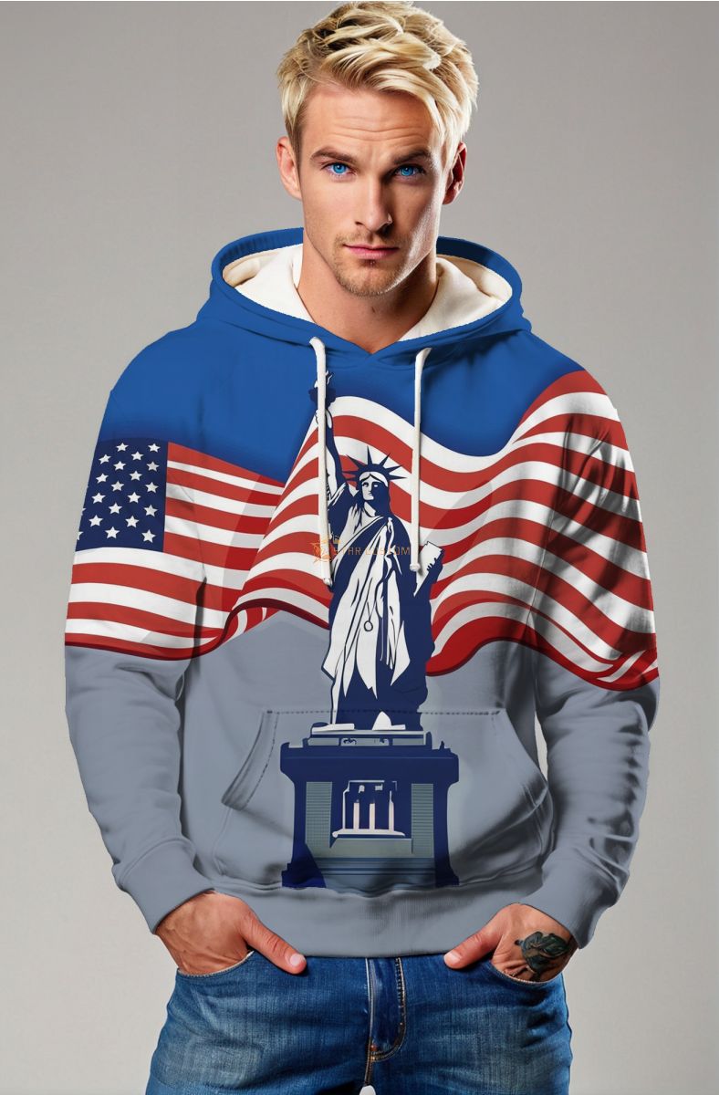 Independence Day Crew Neck Sweater-39