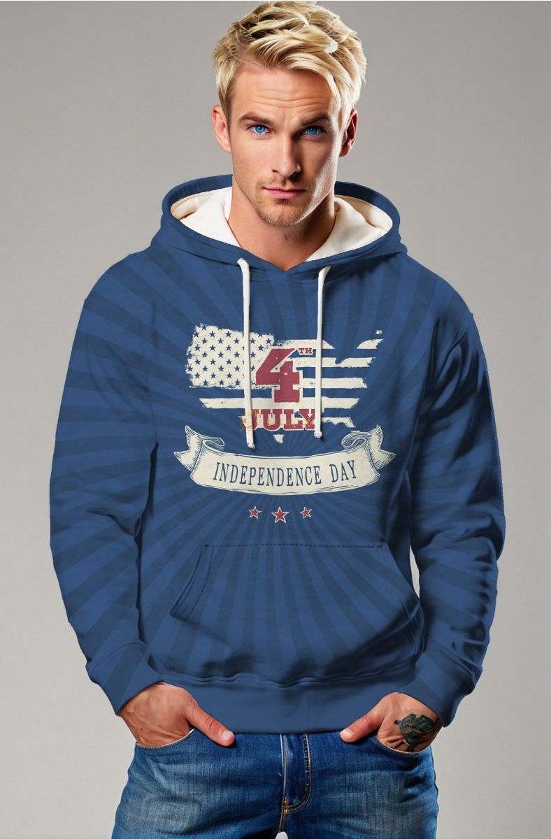 Independence Day Crew Neck Sweater-54