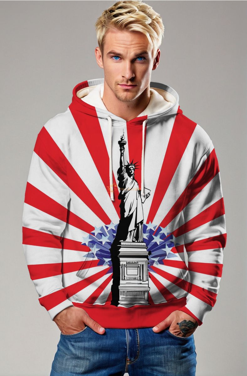 Independence Day Crew Neck Sweater-58