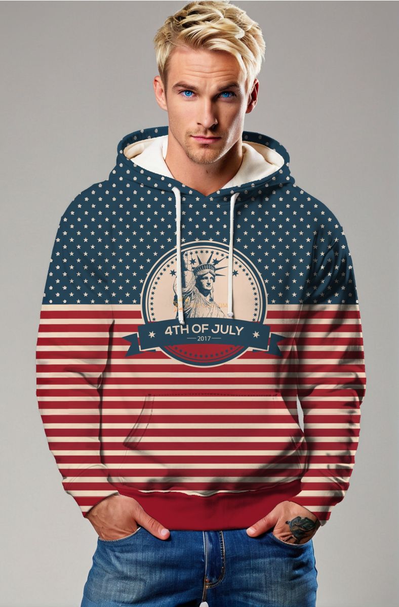Independence Day Crew Neck Sweater-65