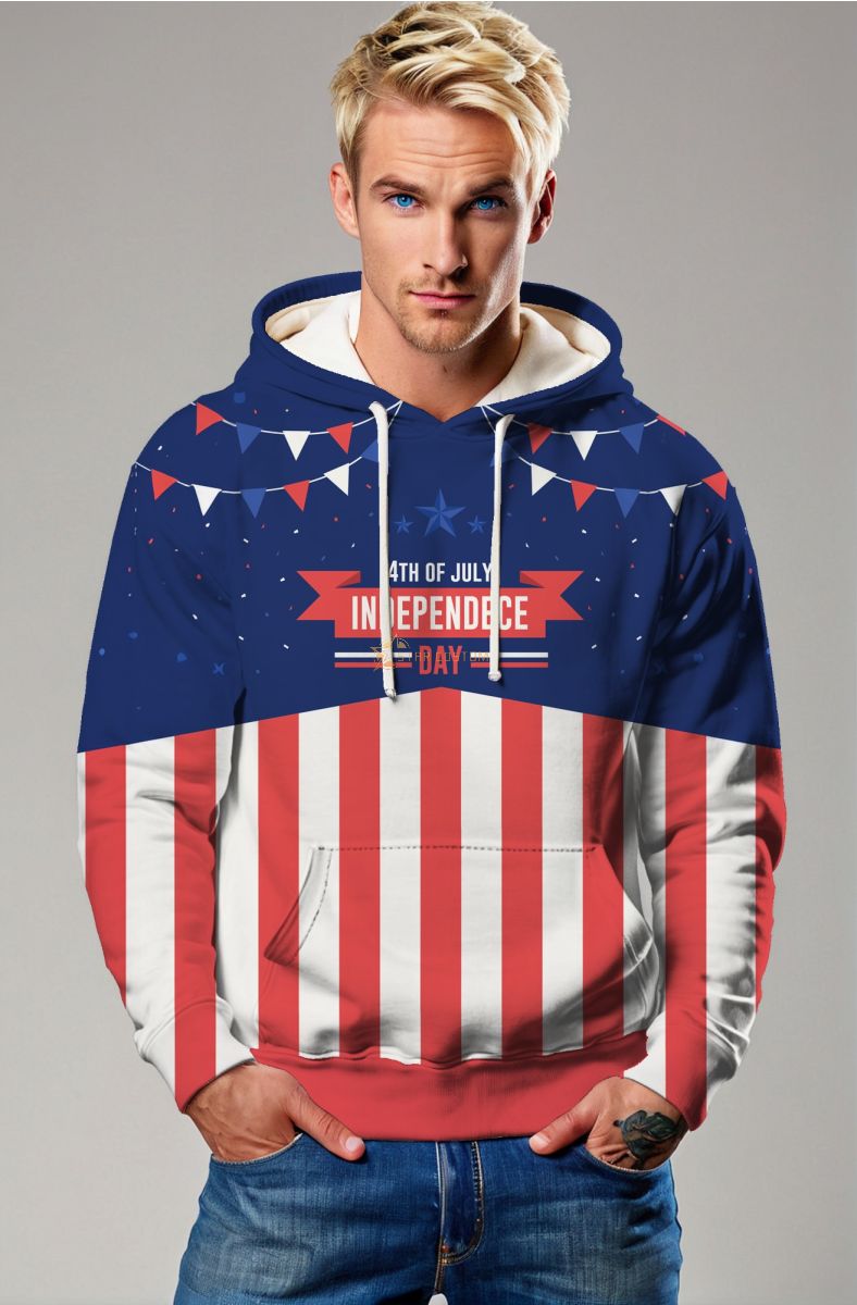Independence Day Crew Neck Sweater-09
