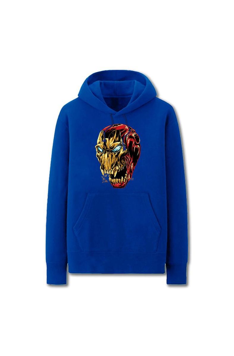 Iron Man Man Terror Style Marvel Inspired Hoodie Solid