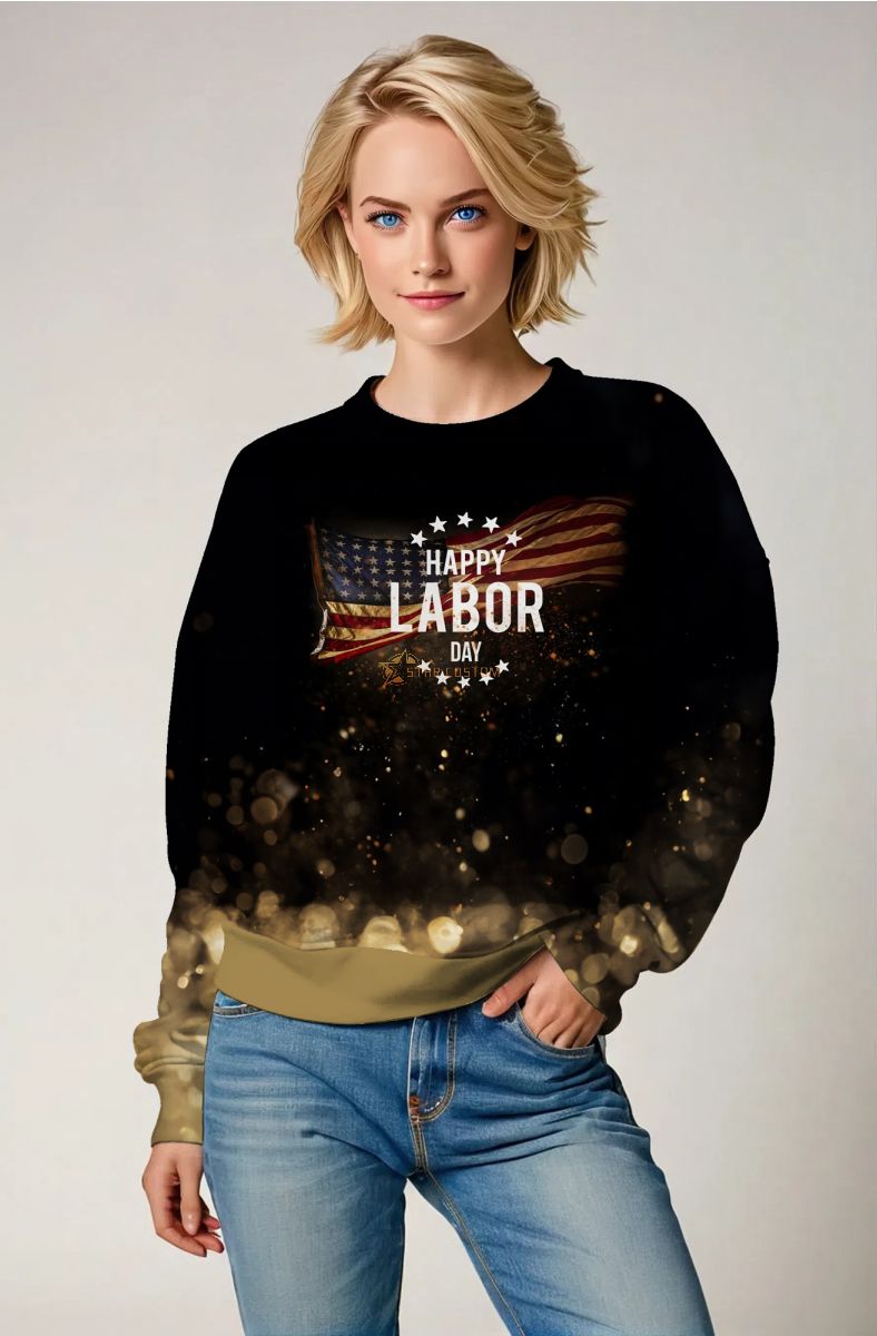Labor Day Crew Neck Sweater-12