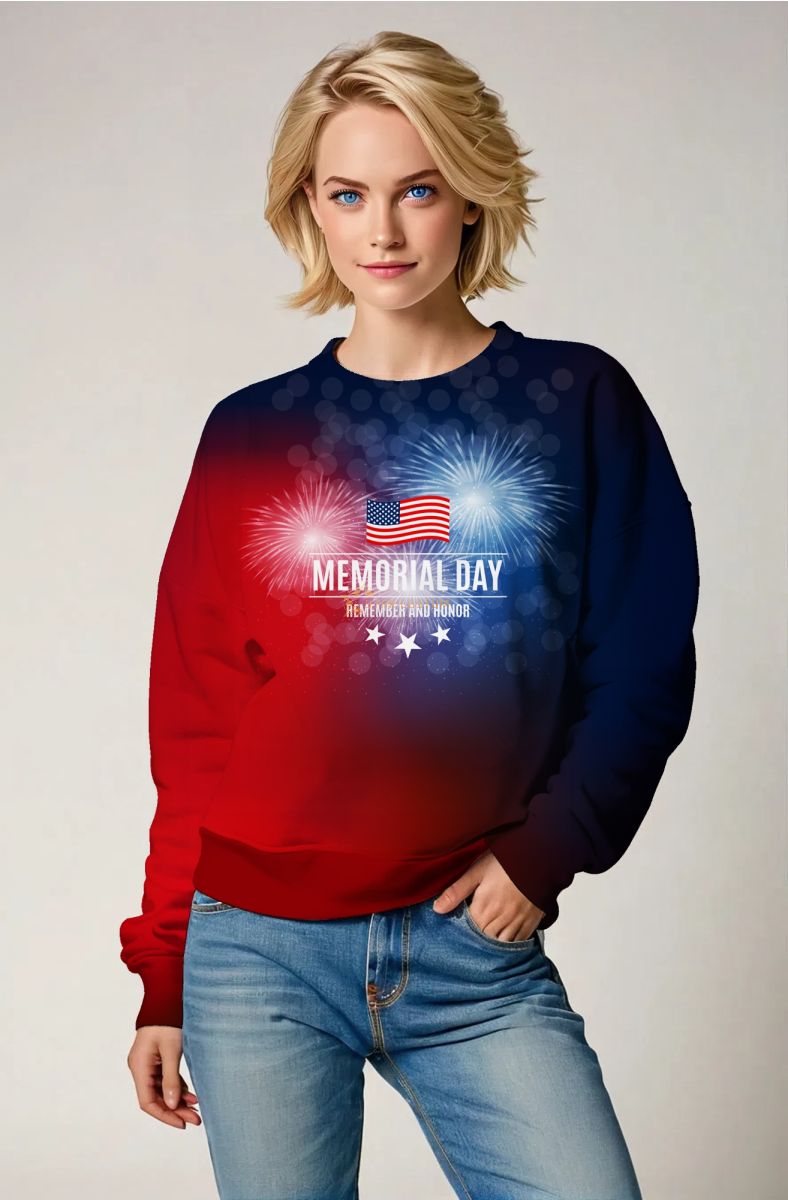 Labor Day Crew Neck Sweater-13