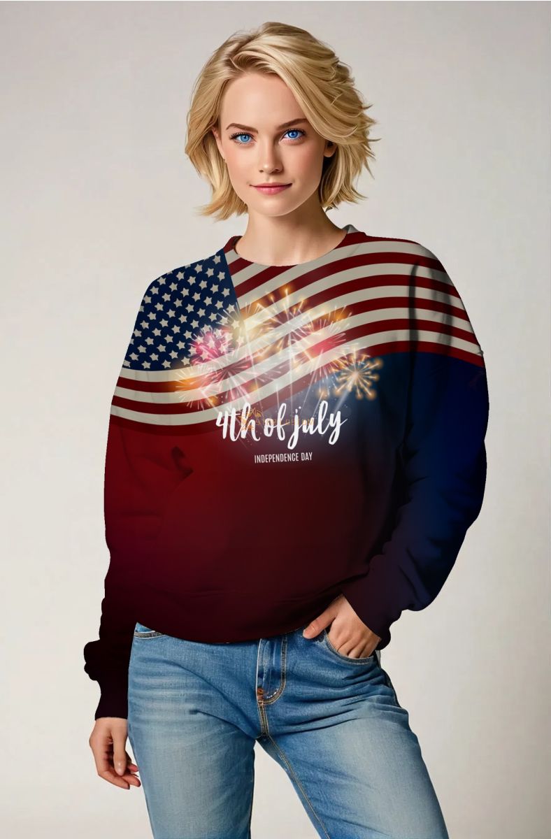 Labor Day Crew Neck Sweater-14