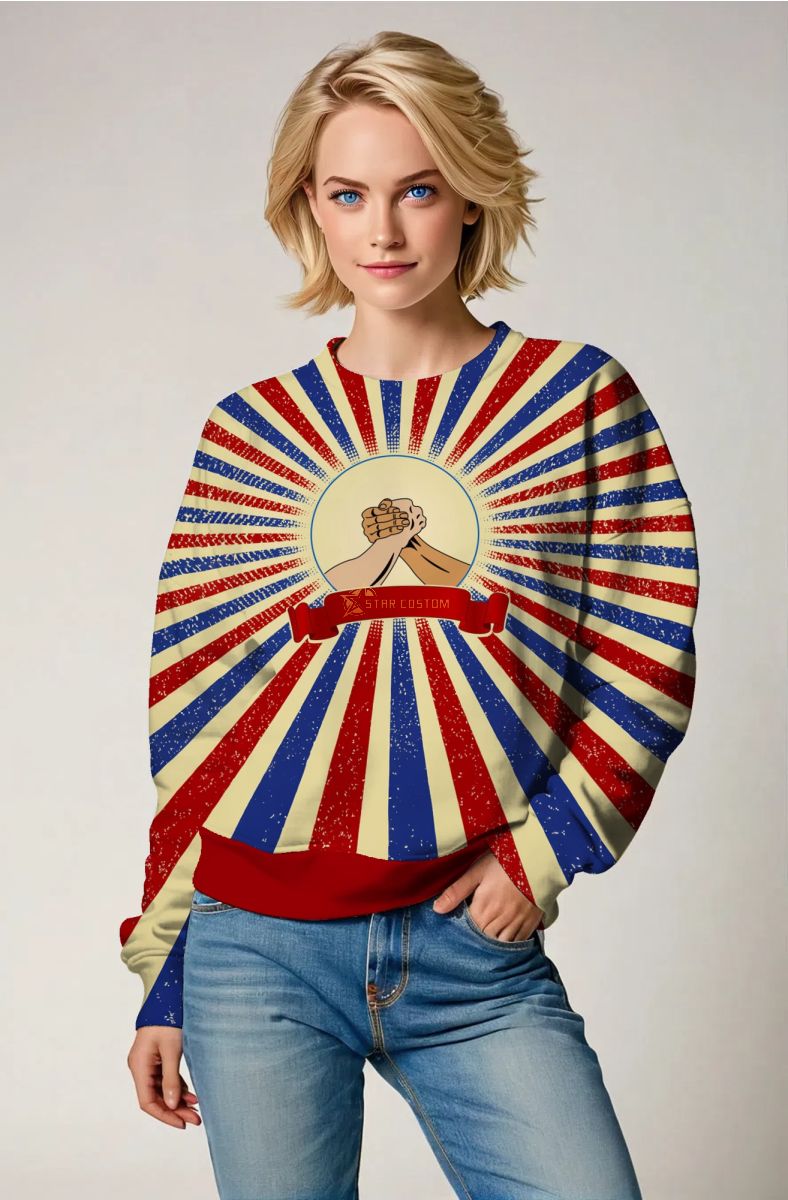 Labor Day Crew Neck Sweater-02