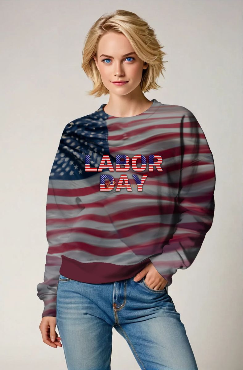 Labor Day Crew Neck Sweater-22