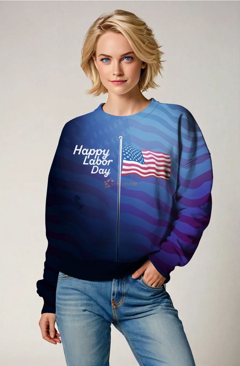 Labor Day Crew Neck Sweater-09