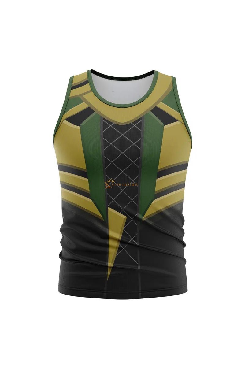 Loki Cosplay Marvel Tank Top