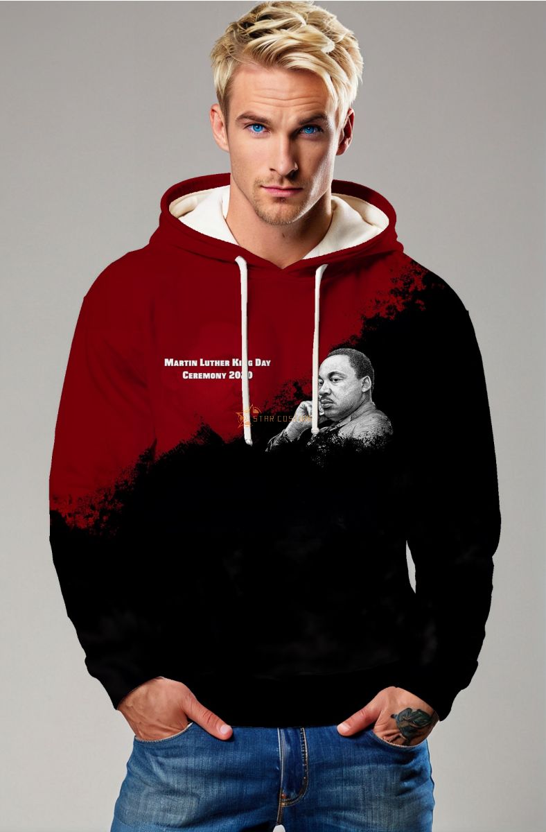Martin Luther King Courage Streetwear Hoodie