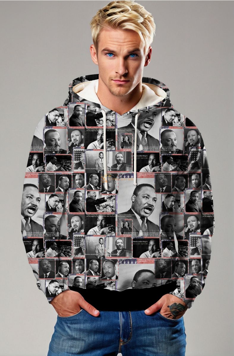 Martin Luther King Iconic Speech Hoodie