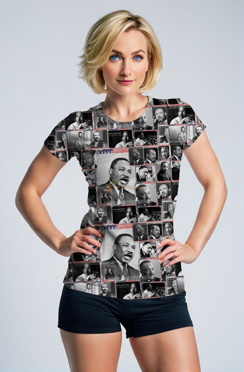 Martin Luther King Graphic Streetwear T Shirt