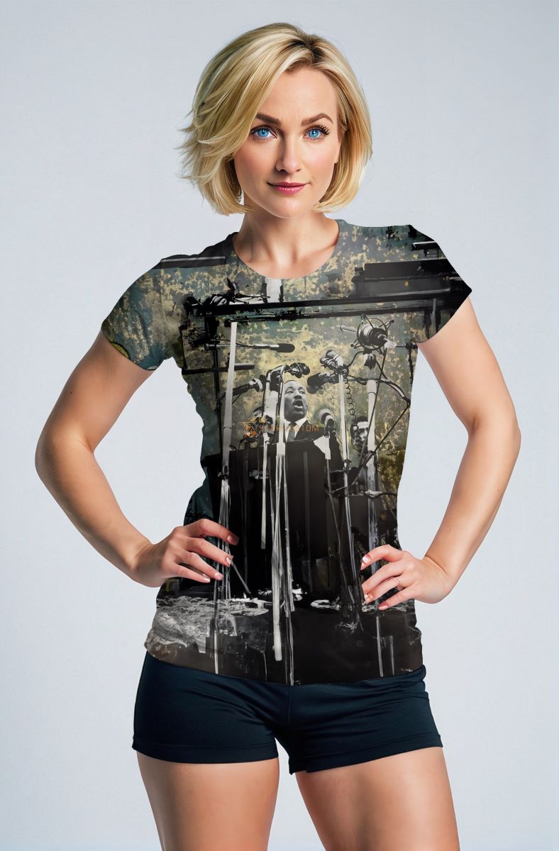 Vintage Unique Martin Luther King Graphic TShirt