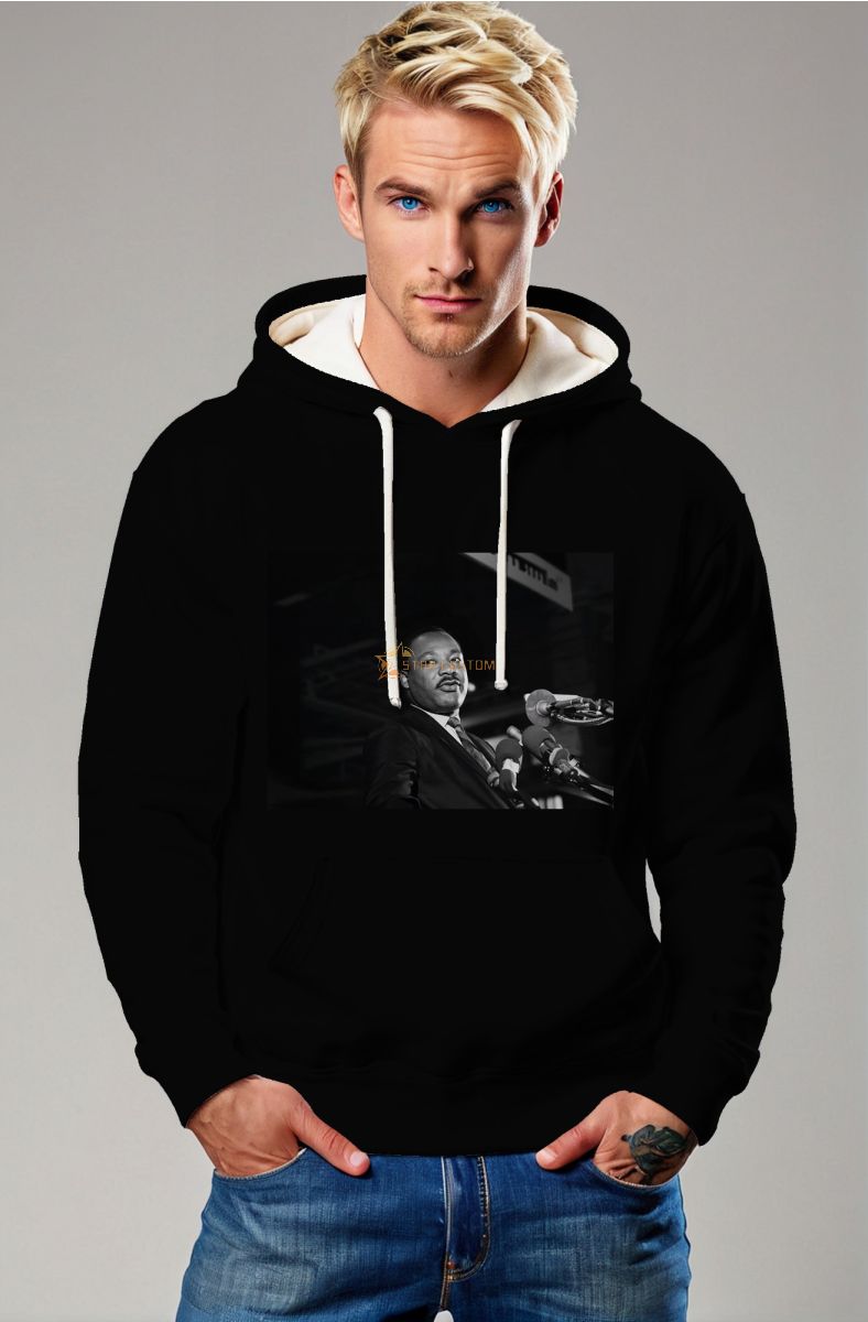 Revolutionary Black MLK Inspired Comfortable Hoodie