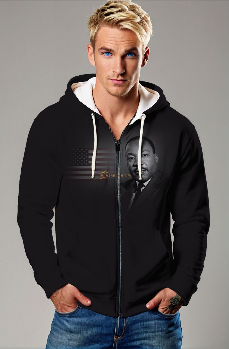 Patriotic American Flag Independence Day Hoodie