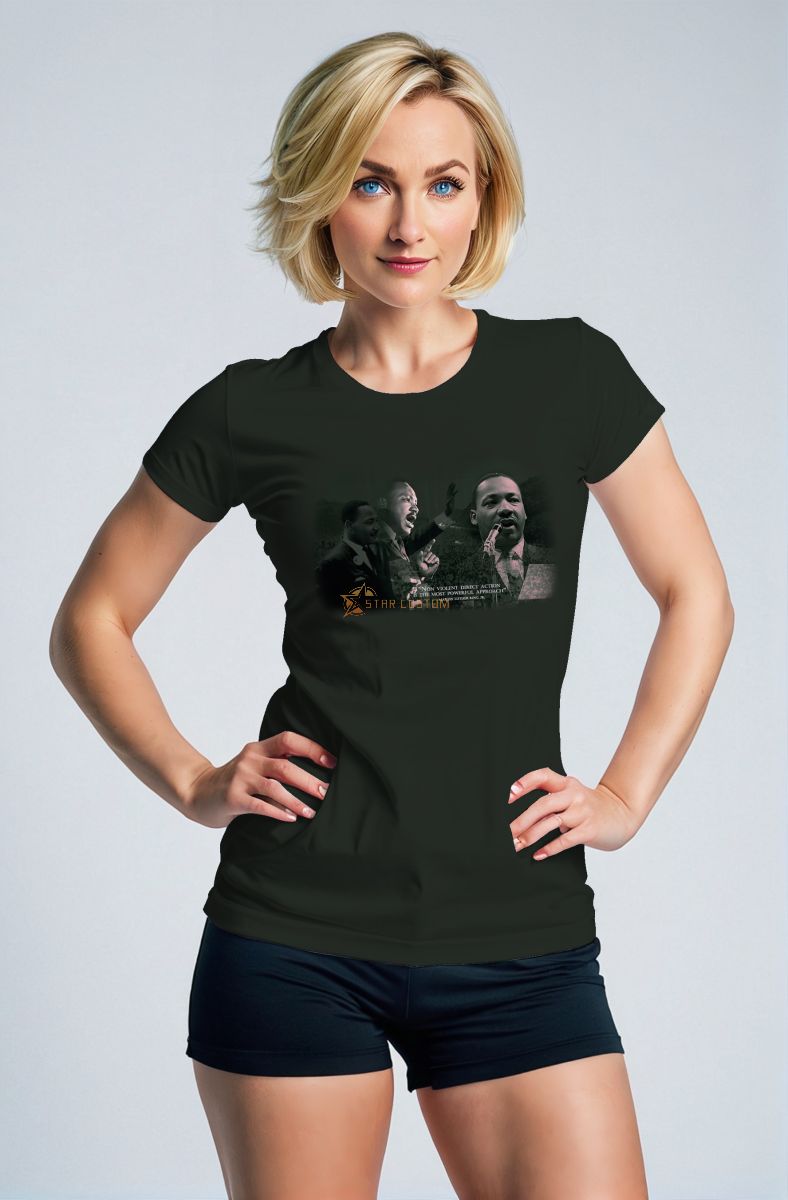 Bold Leadership MLK Graphic Tee Black