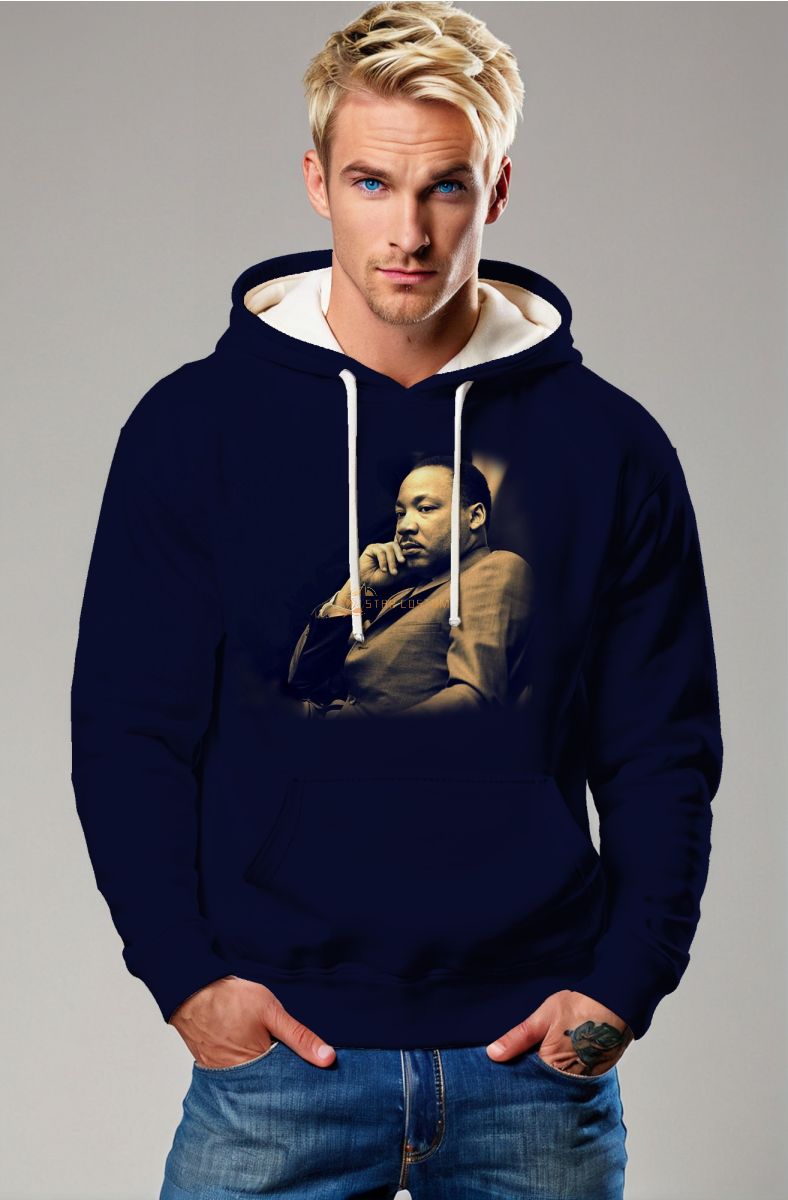 Radiant Blue Martin Luther King Equality Hoodie
