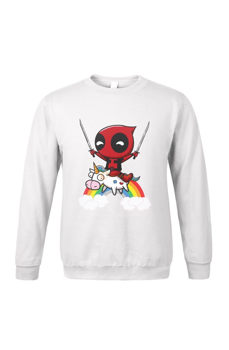 Sweatshirt Series Deadpool Icon Series Deadpool Icon Fle Sweatshirt