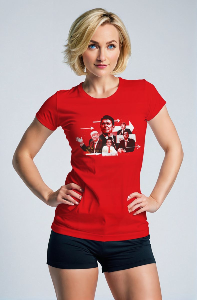 Presidential Memorial Red Graphic T-Shirt