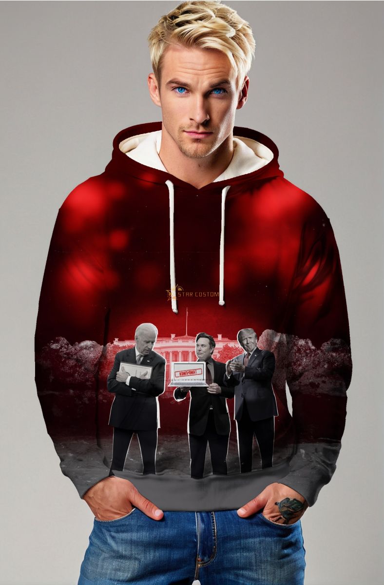 Presidential Memorial Red Comfortable Stylish Hoodie