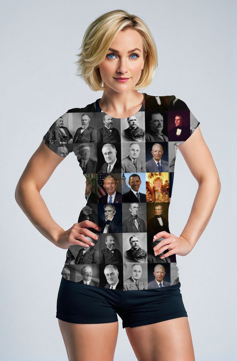 Presidential Portrait Black Graphic Tee